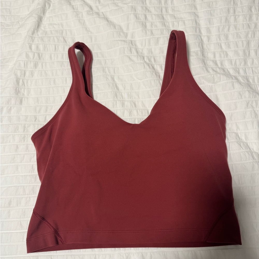 align cropped tank size 8